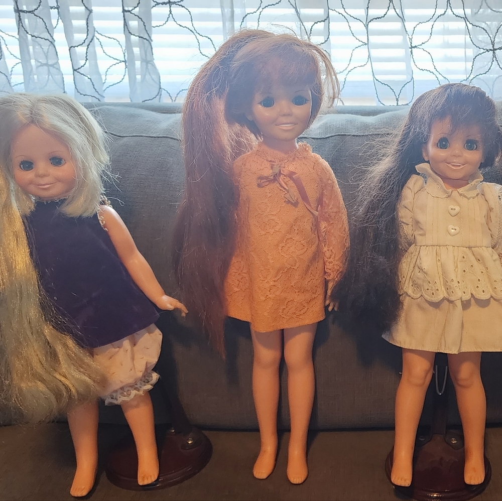 ORIGINAL ... Chrissy, Mia, and Velvet Dolls
